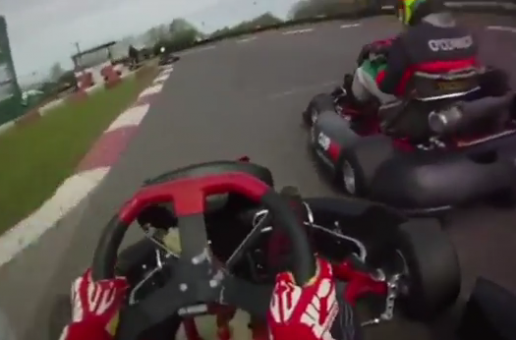 The Most Epic Karting Recovery You’ll Ever See